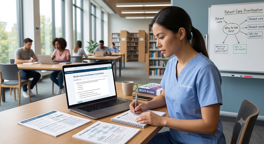 NCLEX Archer Prioritization Practice Test Banner