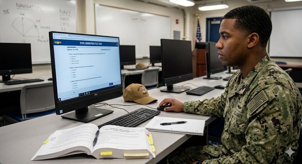 Enlisted Surface Warfare Specialist (ESWS) Admin Practice Test Banner