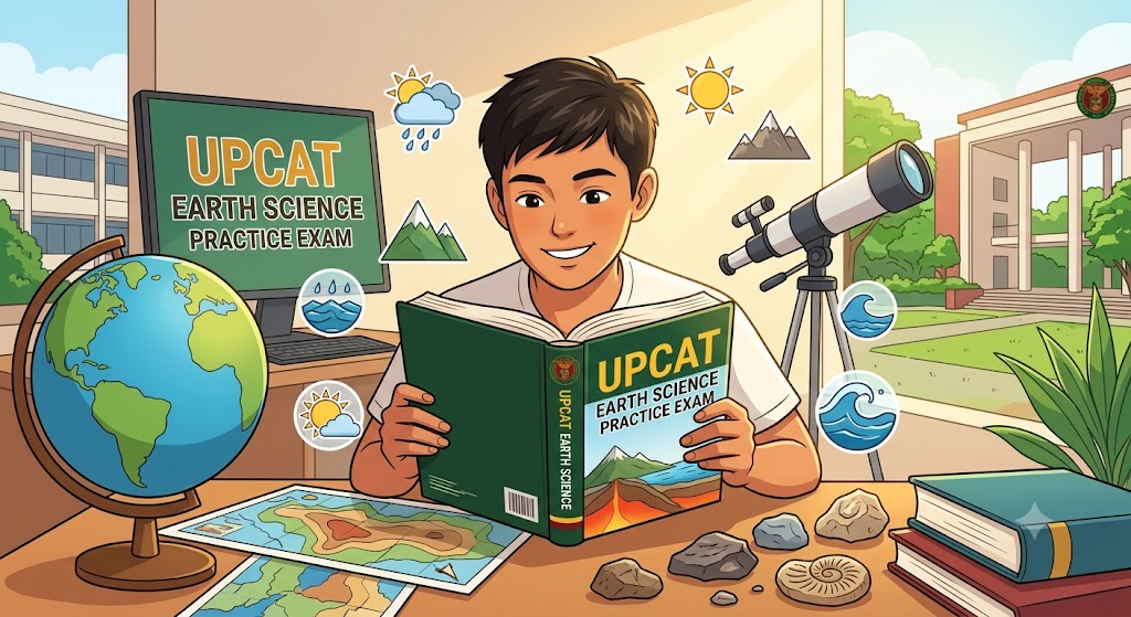 UPCAT Earth Science Practice Test Banner