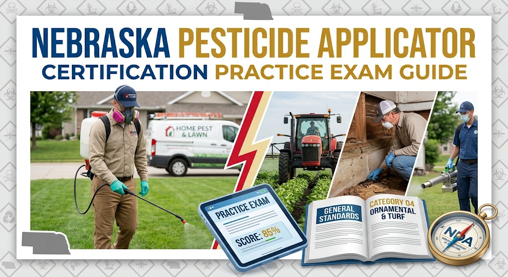 Nebraska Pesticide Applicator Certification Practice Exam Guide Banner