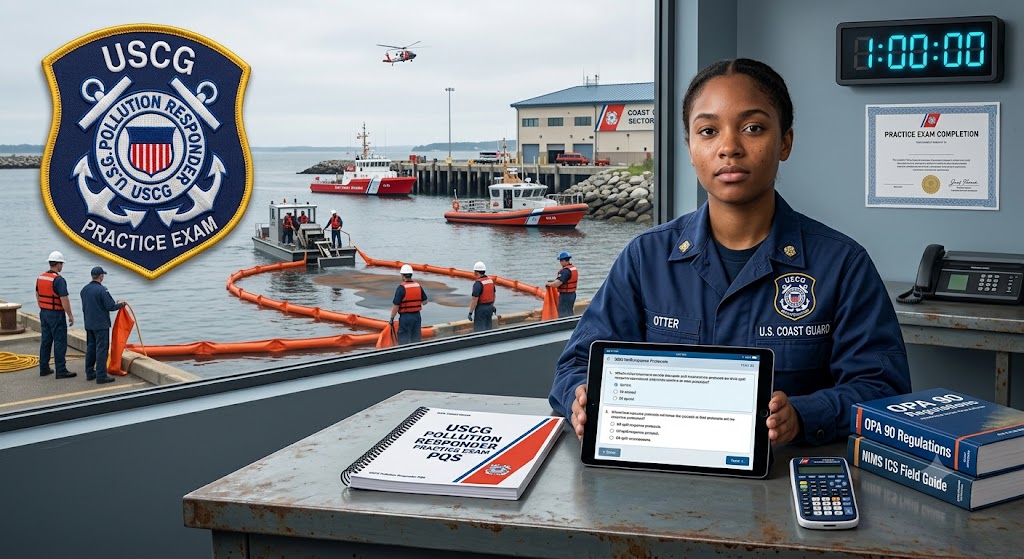 USCG Pollution Responder Practice Exam Banner