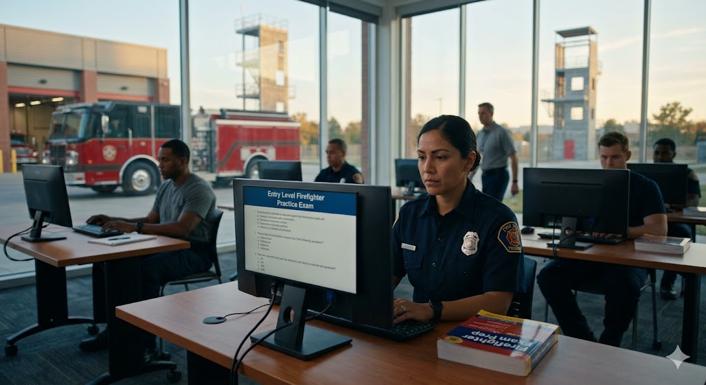 Entry Level Firefighter Practice Exam Banner
