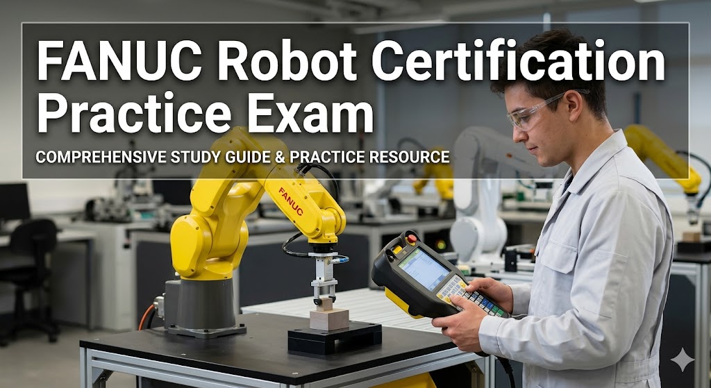FANUC Robot Certification Practice Exam Banner
