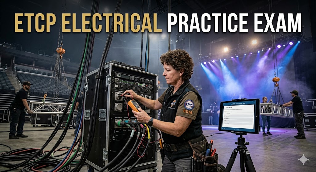 Entertainment Technician Certification Program (ETCP) Electrical Practice Exam Banner