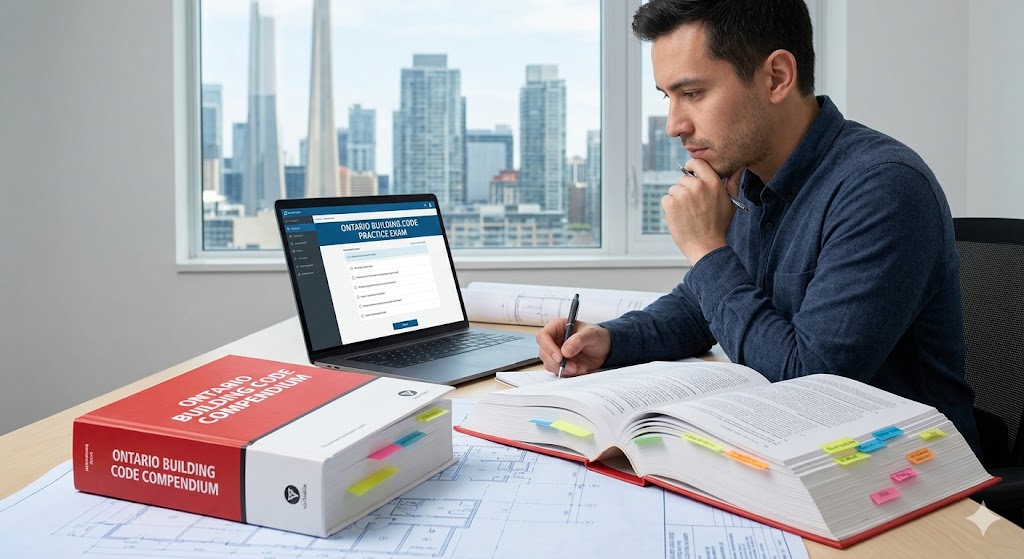 Ontario Building Code Compendium Practice Test Banner