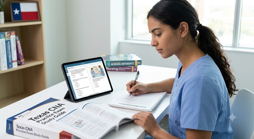 Texas CNA Practice Exam Banner