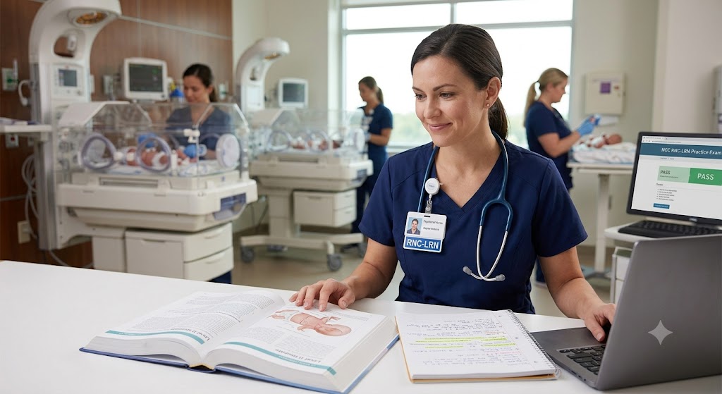 NCC Low Risk Neonatal Intensive Care Nursing (RNC-LRN) Practice Exam Banner