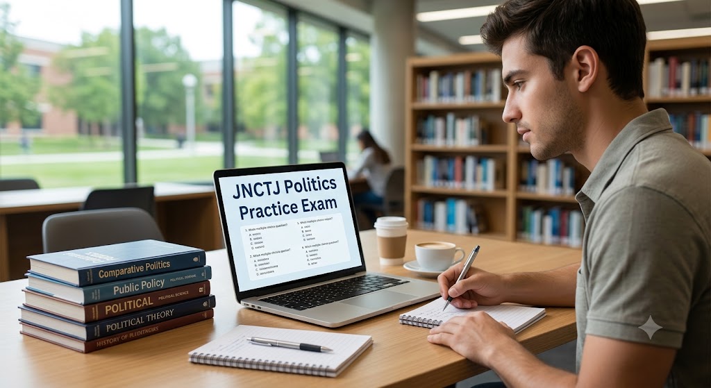 NCTJ Politics Practice Test Banner