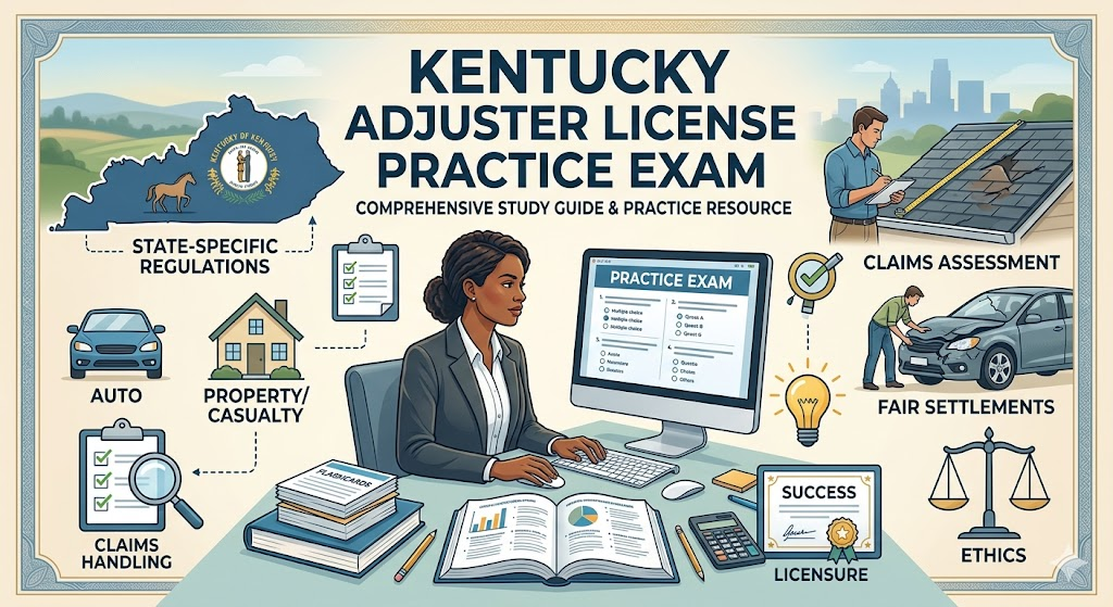 Kentucky Adjuster License Practice Exam Banner