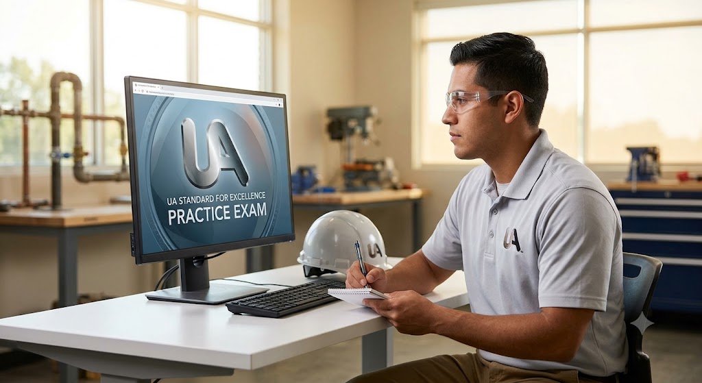 UA Standard For Excellence Practice Test Banner