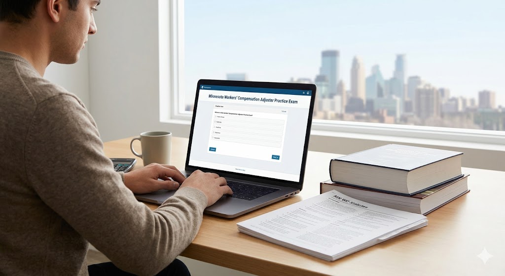 Minnesota Workers' Compensation (WC) Adjuster Practice exam Banner