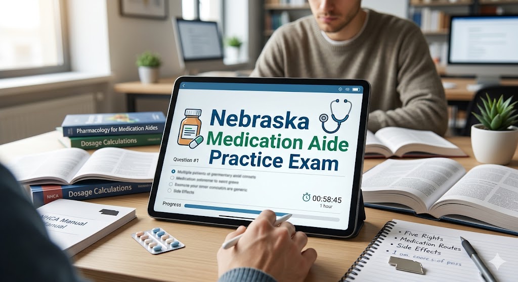 Nebraska Medication Aide Practice Exam Banner