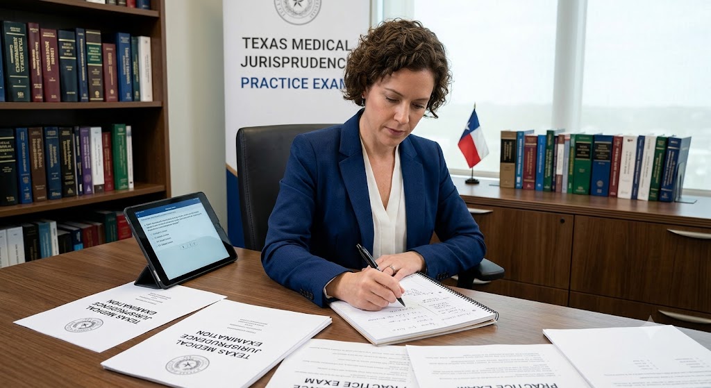 Texas Medical Jurisprudence Practice Exam Banner