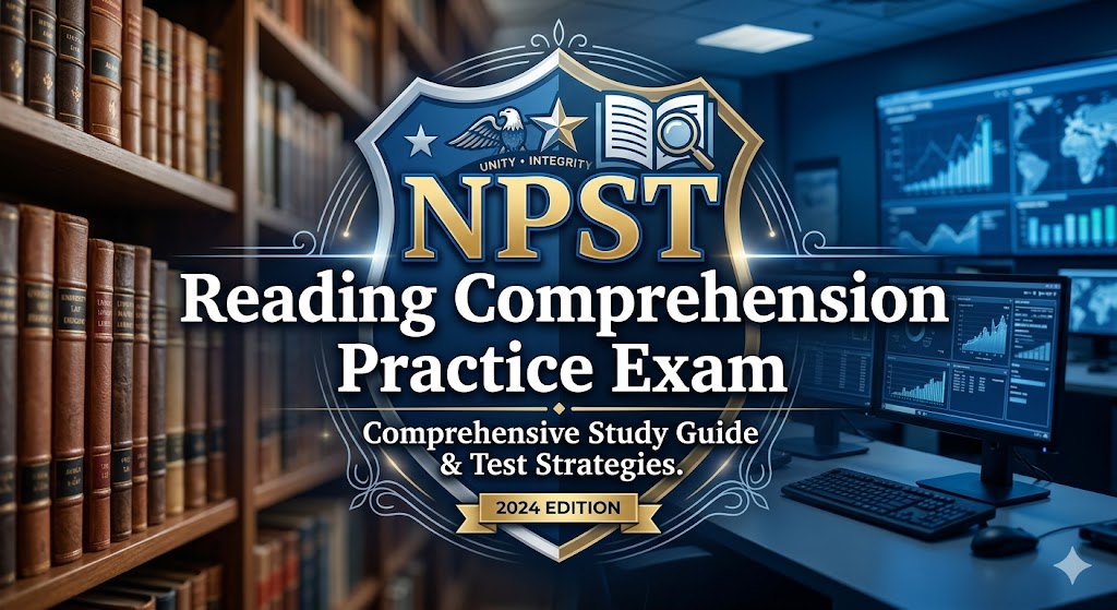 NPST Reading Comprehension Practice Exam Banner
