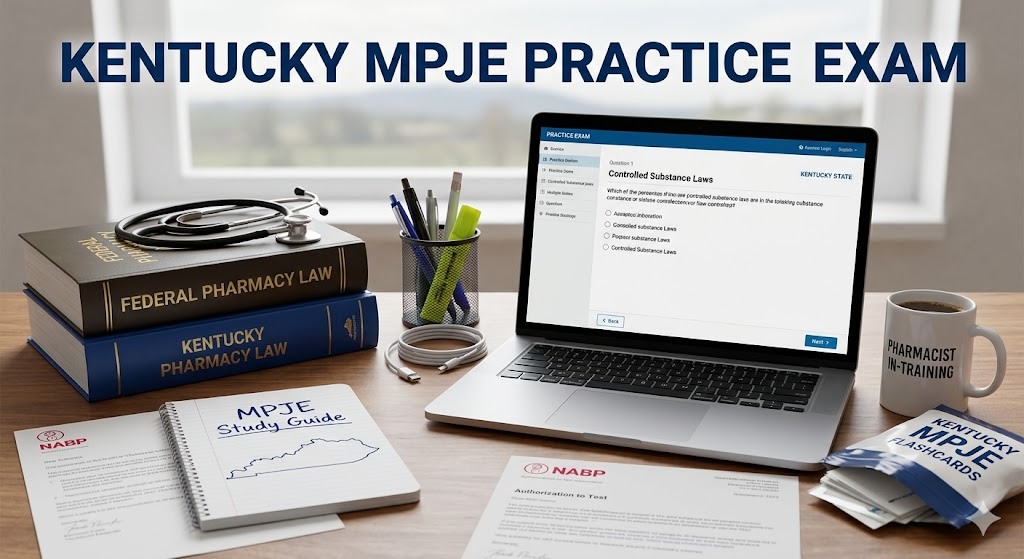 Kentucky Multistate Pharmacy Jurisprudence Examination (MPJE) Practice Exam Banner