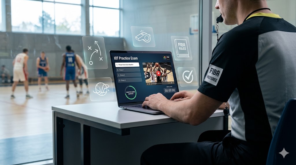 FIBA Referee IOT Practice Test Banner