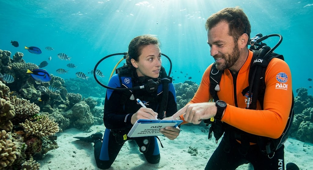 PADI Advanced Open Water Practice Exam Banner