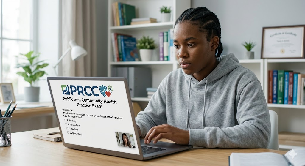 PRCC Public and Community Health Practice Exam Banner