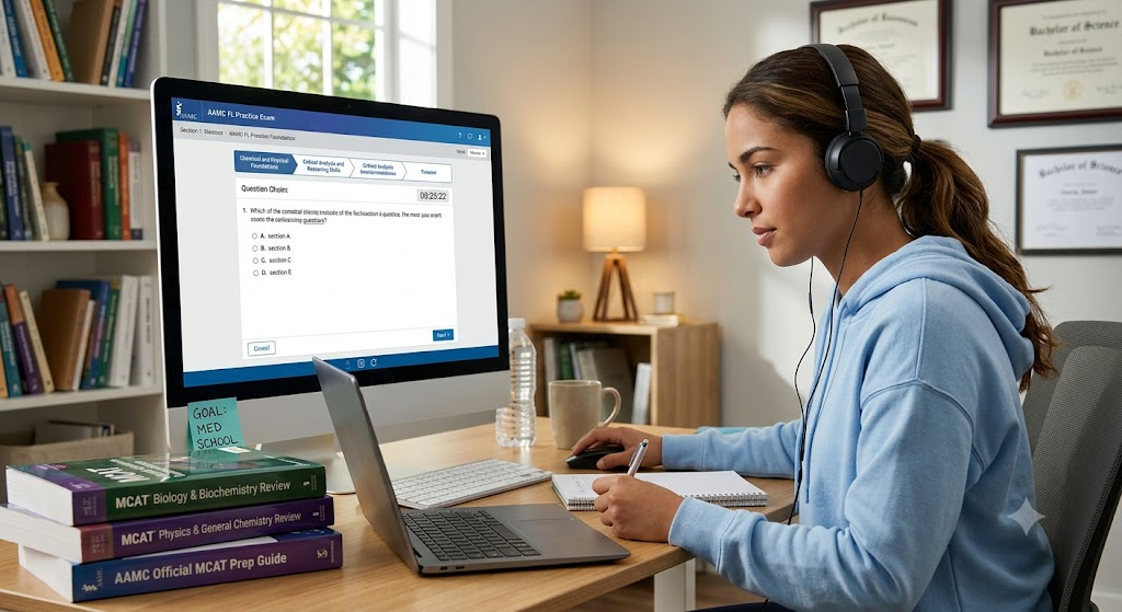 AAMC FL Practice Exam Banner