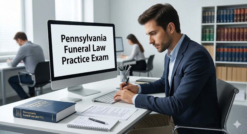 Pennsylvania Funeral Law Practice Exam Banner