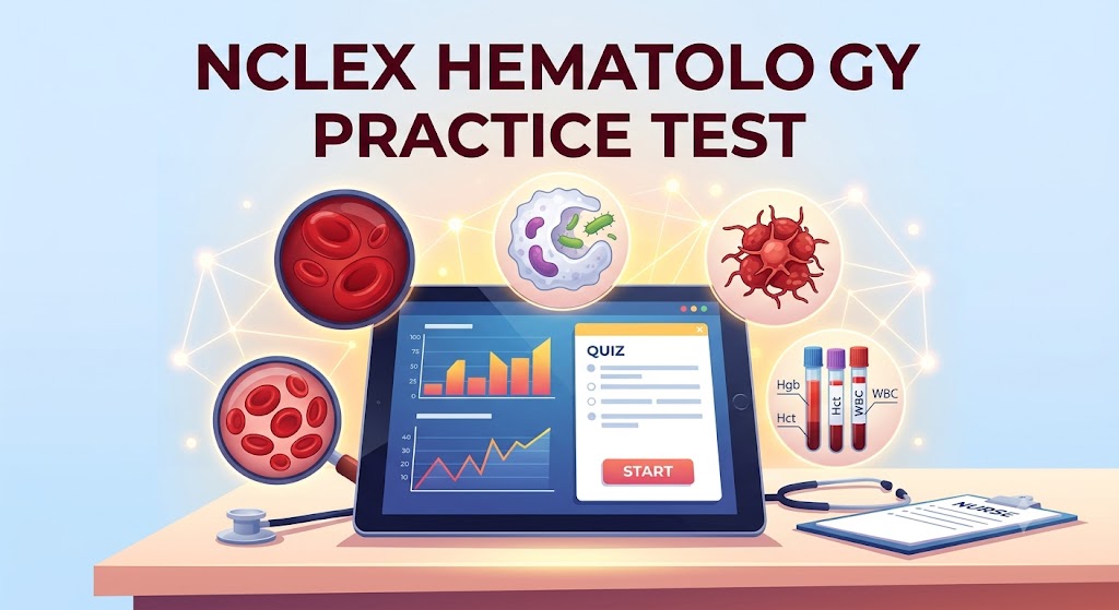 NCLEX Hematology Practice Test Banner
