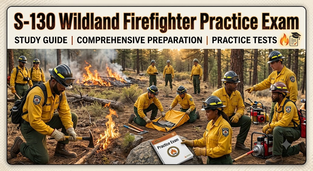 Wildland Firefighter Training (S-130) Practice Test Banner