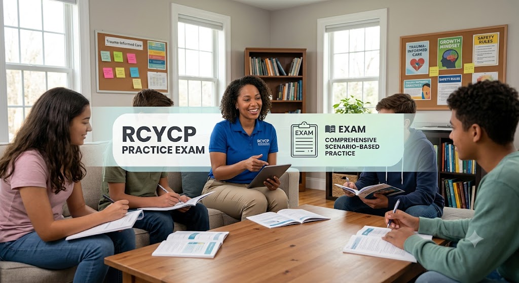 Residential Child and Youth Care Professional (RCYCP) Certification Practice Exam Banner
