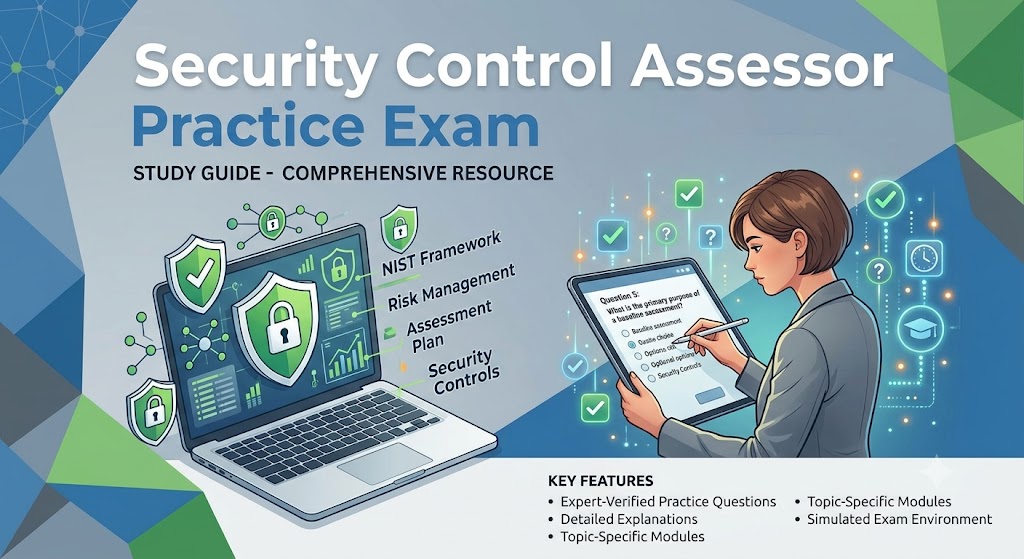 Security Control Assessor Practice Exam Banner