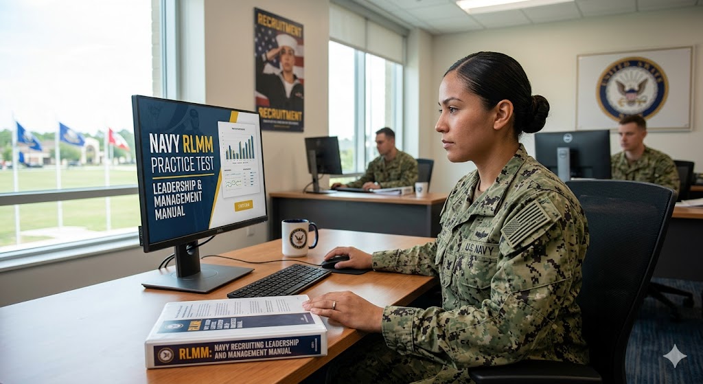 Navy RLMM Leadership Manual Practice Exam Banner