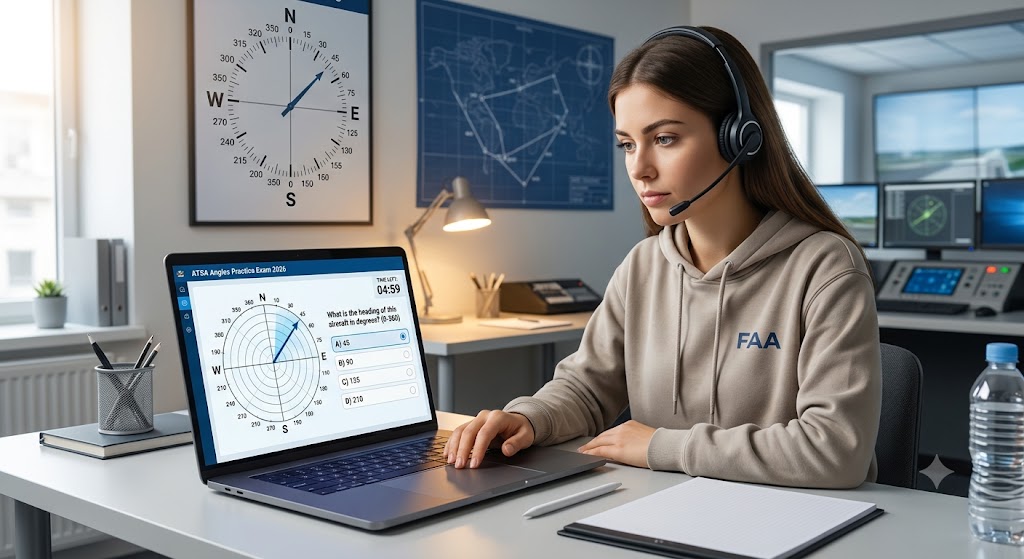 ATSA Applied Math Practice Test 2026 Air Traffic Controller Aptitude Test Banner