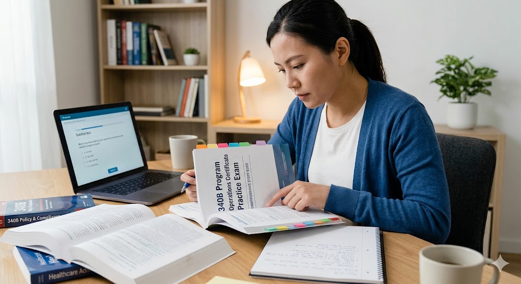 340B Program Operations Certificate Practice Exam Banner