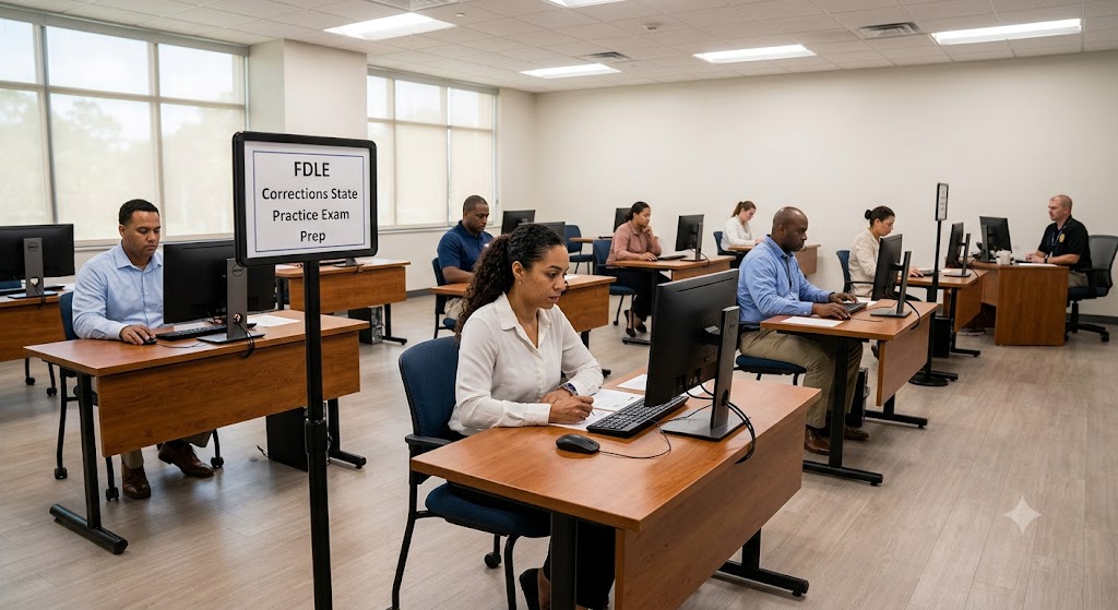 FDLE Corrections State Practice Exam Banner