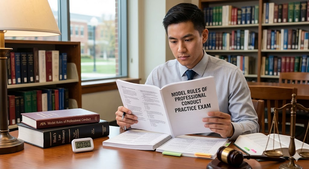 Model Rules of Professional Conduct Practice Exam Banner