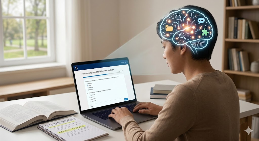 Ericsson Cognitive Psychology Practice Test Banner