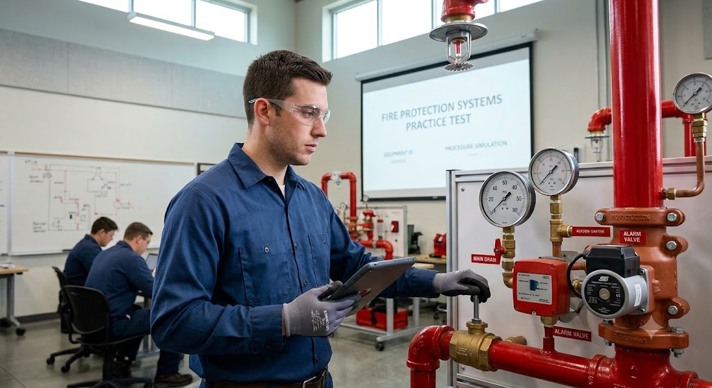 Fire Protection Systems Practice Test Banner