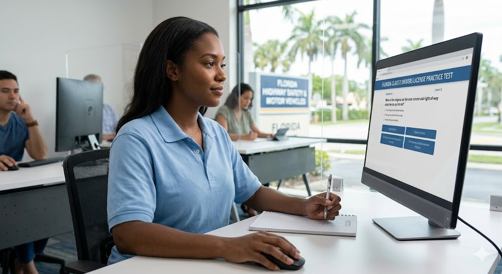Florida Class E Drivers License Practice Test Banner