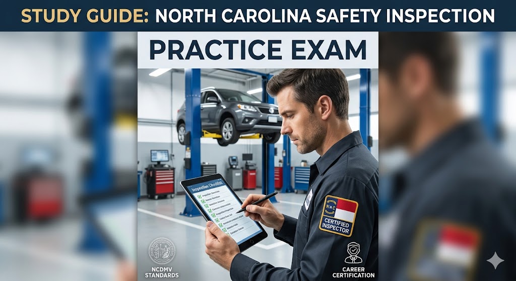 North Carolina Safety Inspection Practice Exam Banner