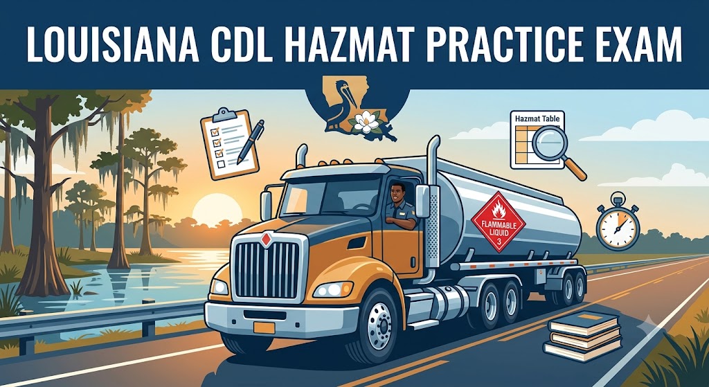 Kentucky CDL Hazmat Practice Test Banner