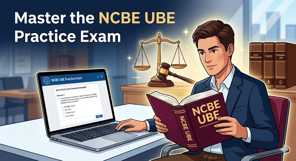 NCBE Uniform Bar Exam (UBE) Practice Exam Banner