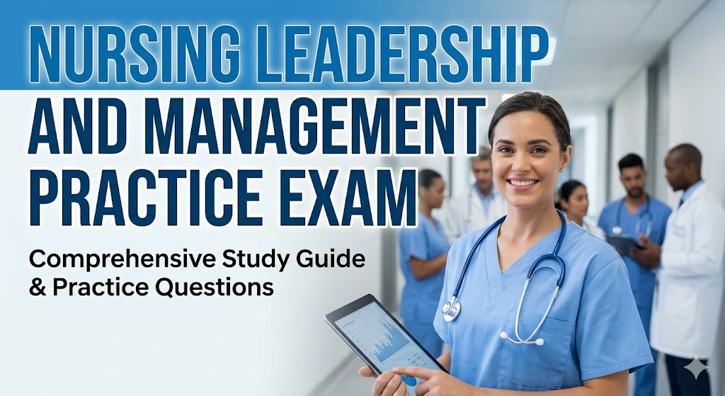 Nursing Leadership and Management Practice Exam Banner