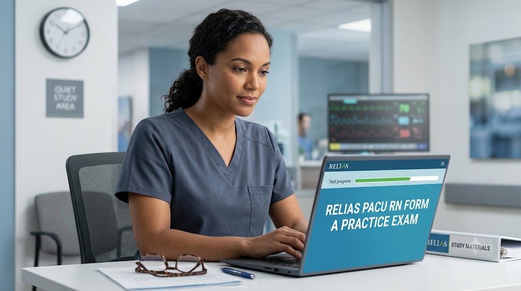 Relias Post‑Anesthesia Care Unit (PACU) RN Form A Practice Test Banner