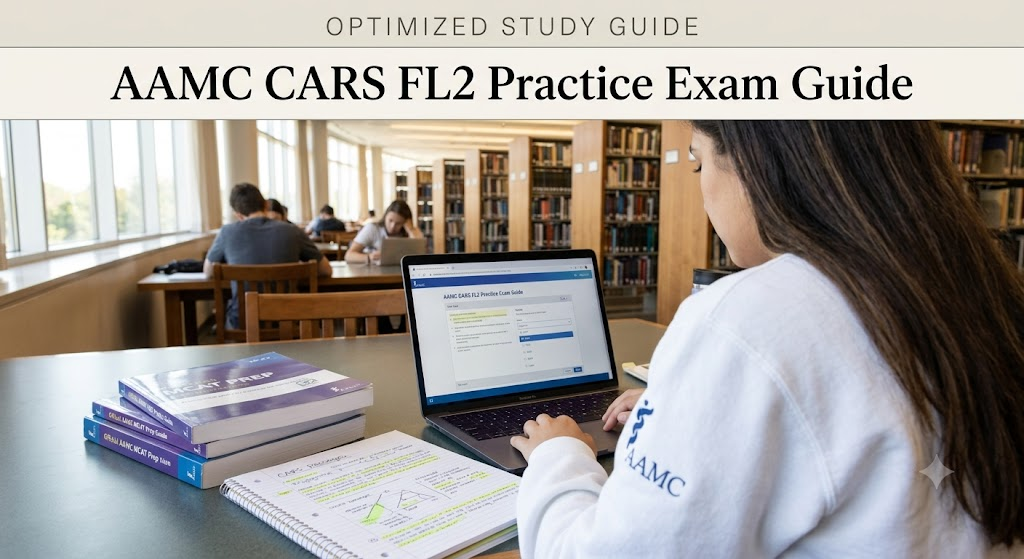 AAMC Critical Analysis and Reasoning Skills (CARS) Full-Length (FL) 2 Practice Test Banner