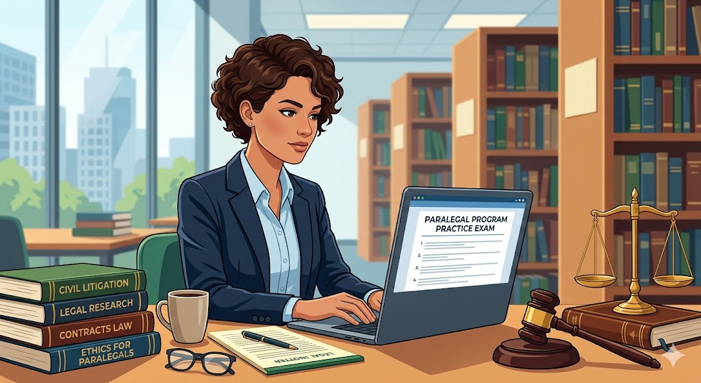 Paralegal Program Practice Test Banner