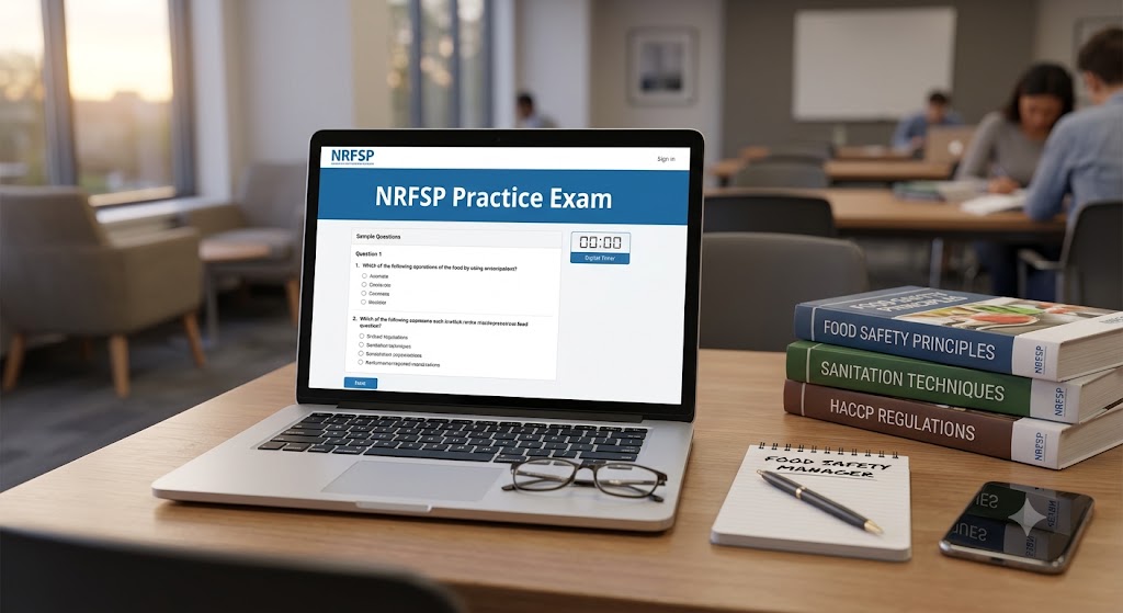 NRFSP Food Manager Practice Exam Banner