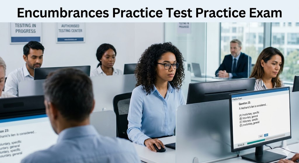 Encumbrances Practice Test Banner