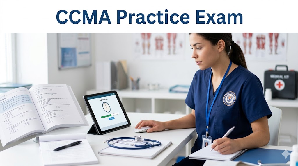 Certified Clinical Medical Assistant CCMA Practice Test Banner