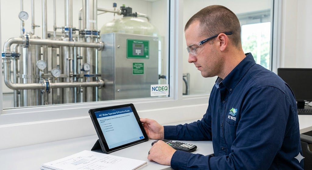 NC Water Operator B Certification Practice Exam Banner
