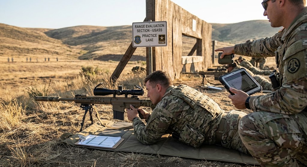 US Army Sniper School Practice Test Banner