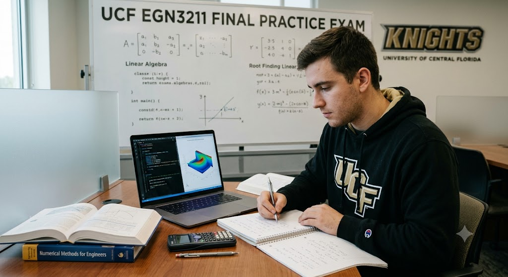 University of Central Florida (UCF) EGN3211 Engineering Analysis and Computation Final Practice Exam Banner