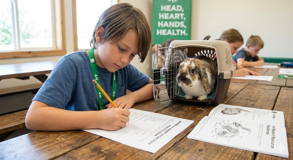 Junior 4-H Rabbit Knowledge Practice Exam Banner
